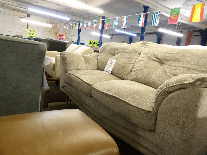 Sofa #4474 at Alec's clearance warehouse, Bolton