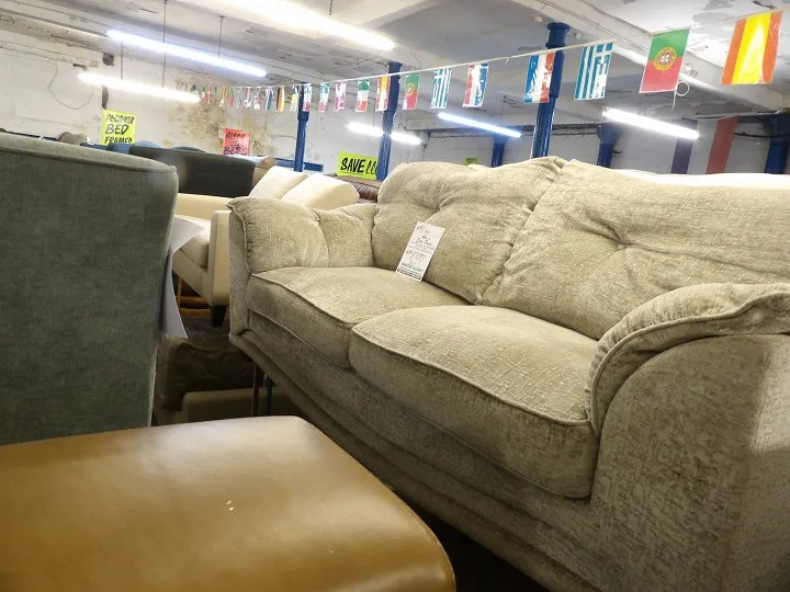 Sofa #4362 at Alec's clearance warehouse, Bolton