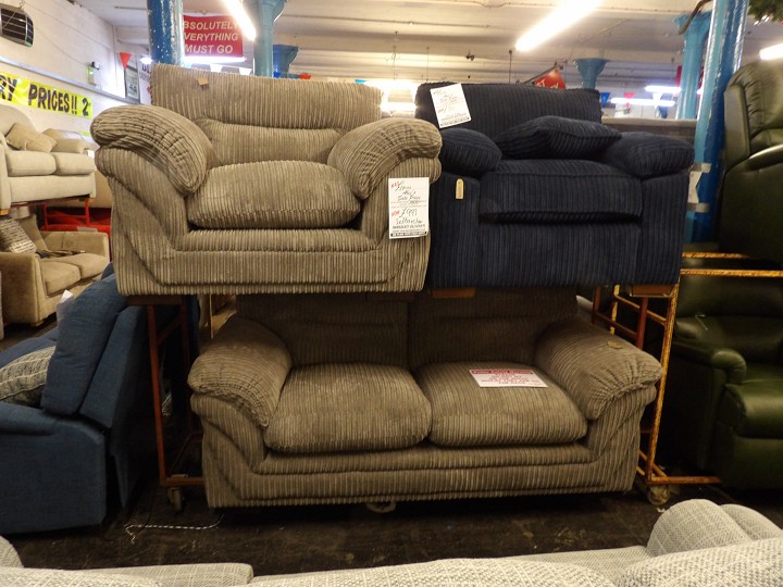 Sofa #4553 at Alec's clearance warehouse, Bolton