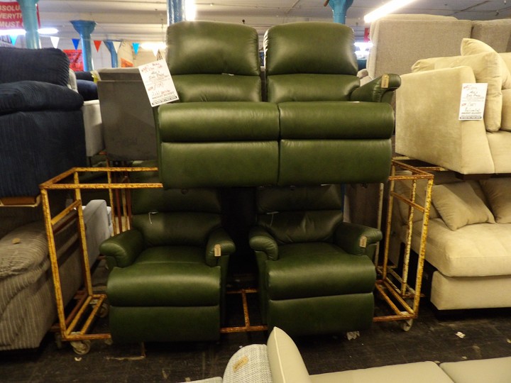 Sofa #4560 at Alec's clearance warehouse, Bolton