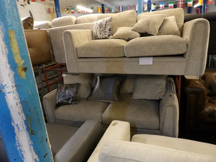 Sofa #4423 at Alec's clearance warehouse, Bolton