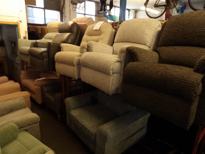 Sofa #4509 at Alec's clearance warehouse, Bolton