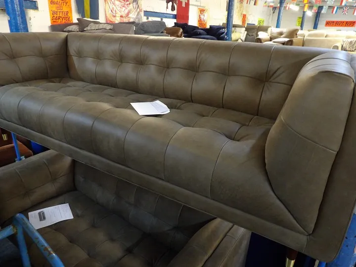 Sofa #4379 at Alec's clearance warehouse, Bolton