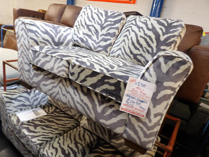 Sofa #4740 at Alec's clearance warehouse, Bolton