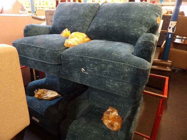 Sofa #4594 at Alec's clearance warehouse, Bolton