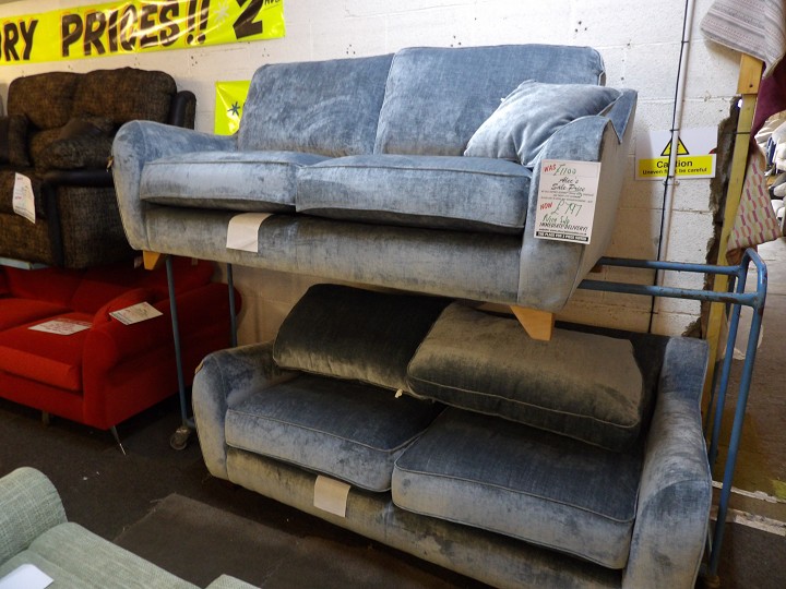 Sofa #4806 at Alec's clearance warehouse, Bolton