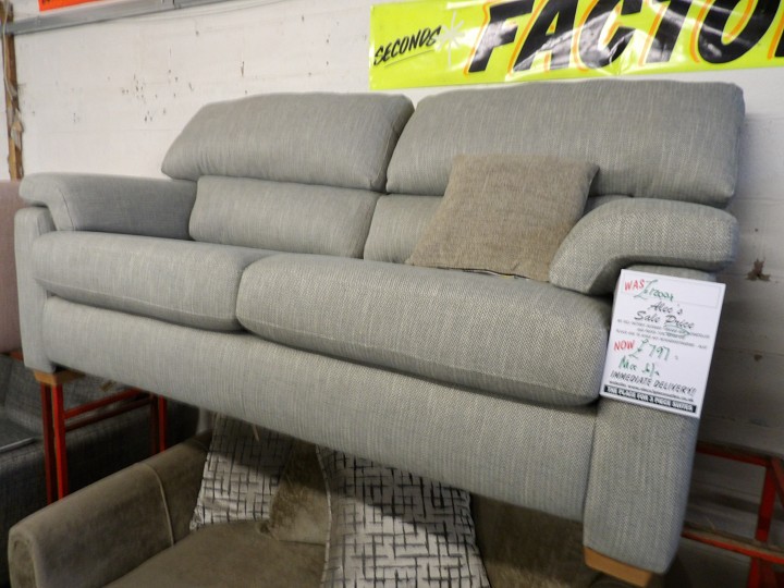 Sofa #4803 at Alec's clearance warehouse, Bolton