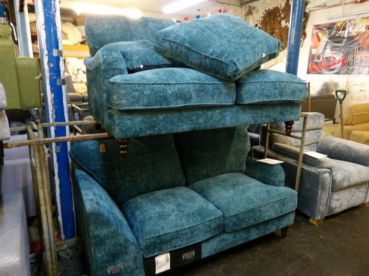 Sofa #4787 at Alec's clearance warehouse, Bolton