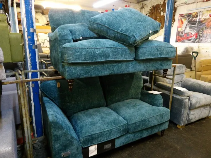 Sofa #4653 at Alec's clearance warehouse, Bolton