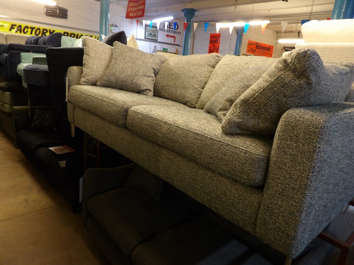 Sofa #4756 at Alec's clearance warehouse, Bolton