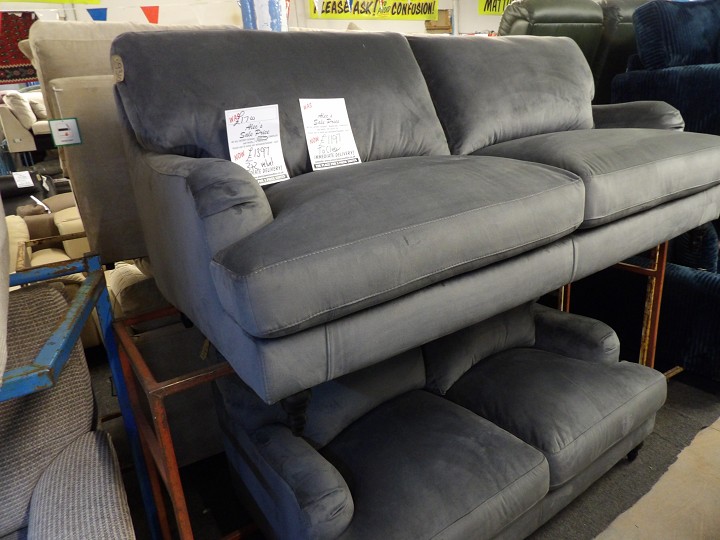 Sofa #4759 at Alec's clearance warehouse, Bolton
