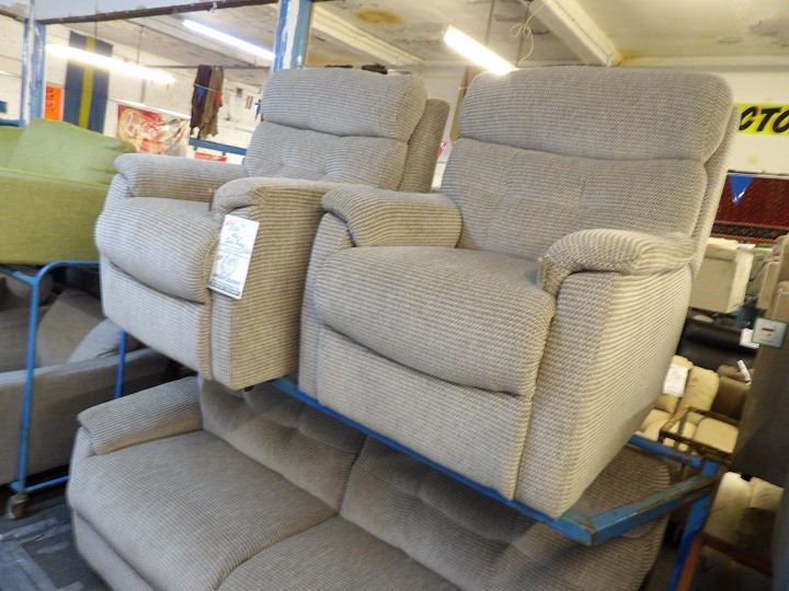Sofa #4755 at Alec's clearance warehouse, Bolton