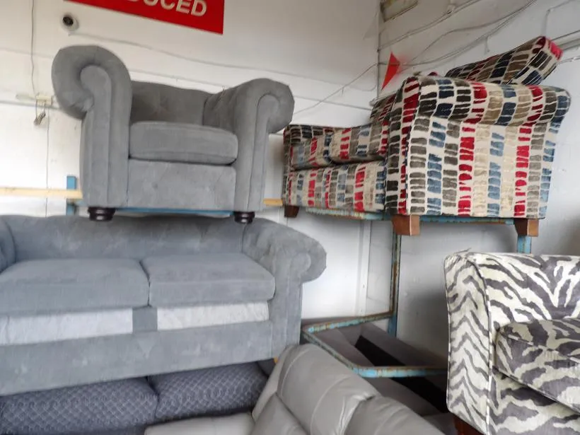 Sofa #5328 at Alec's clearance warehouse, Bolton