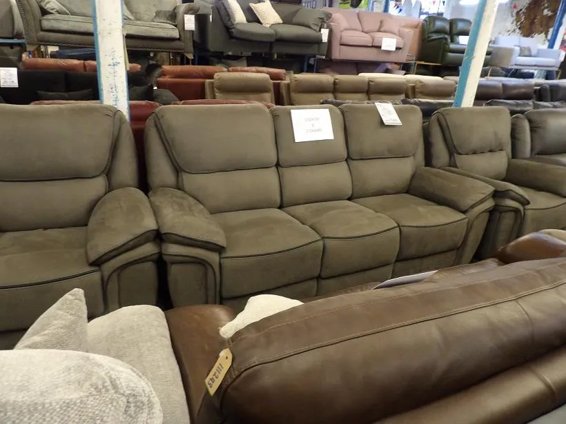 Sofa #5198 at Alec's clearance warehouse, Bolton
