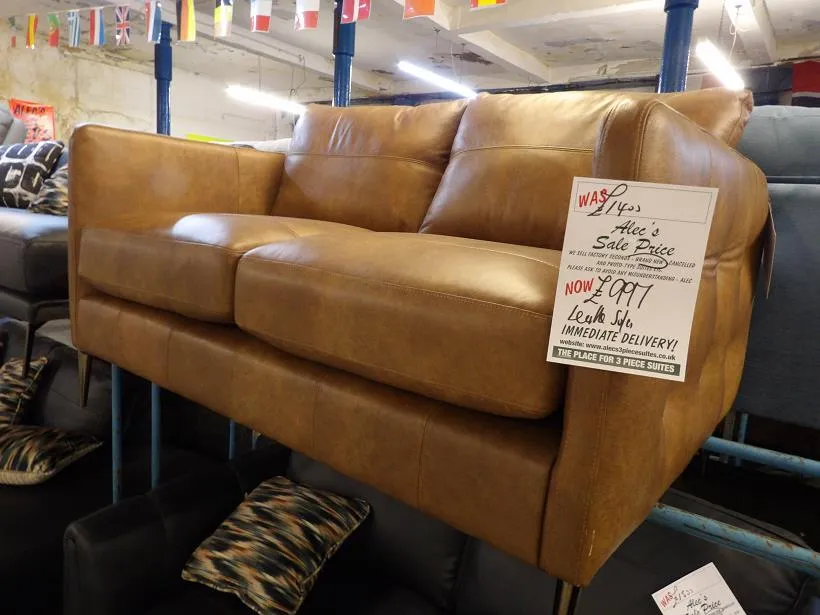Sofa #5206 at Alec's clearance warehouse, Bolton