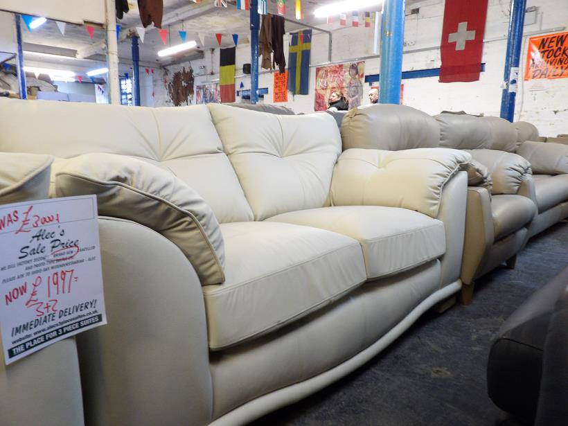 Sofa #5379 at Alec's clearance warehouse, Bolton