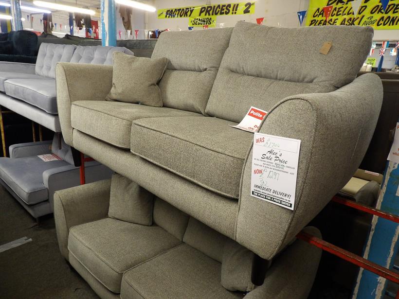 Sofa #5375 at Alec's clearance warehouse, Bolton