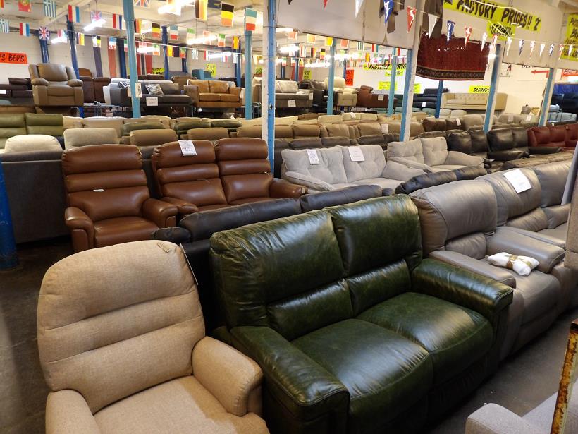 Sofa #5361 at Alec's clearance warehouse, Bolton