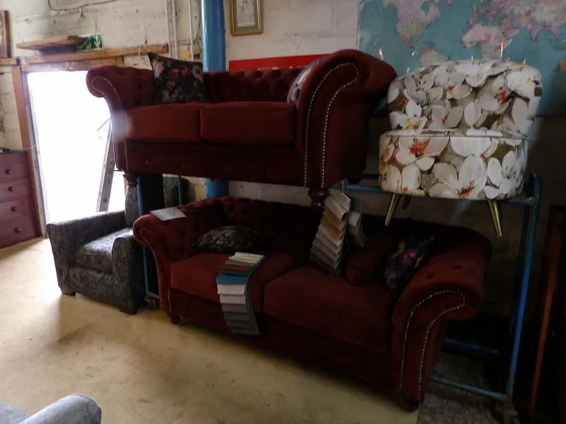 Sofa #5297 at Alec's clearance warehouse, Bolton