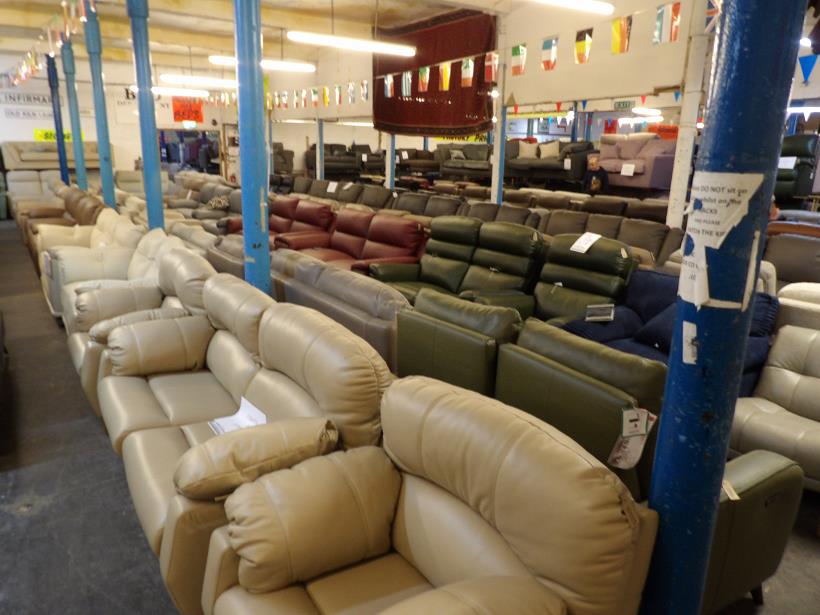 Sofa #5466 at Alec's clearance warehouse, Bolton