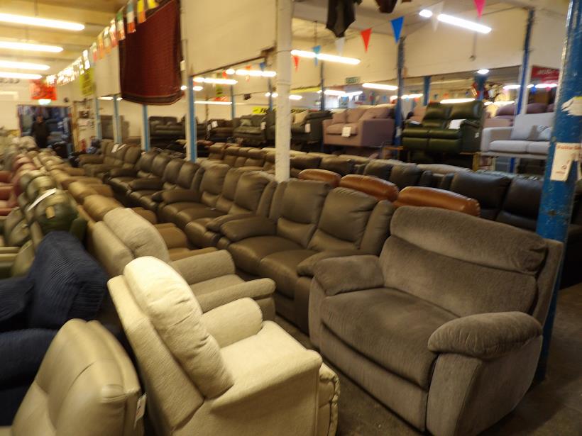Sofa #5418 at Alec's clearance warehouse, Bolton