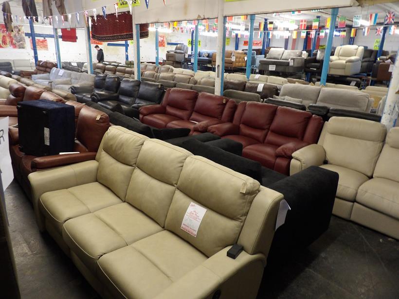 Sofa #5408 at Alec's clearance warehouse, Bolton
