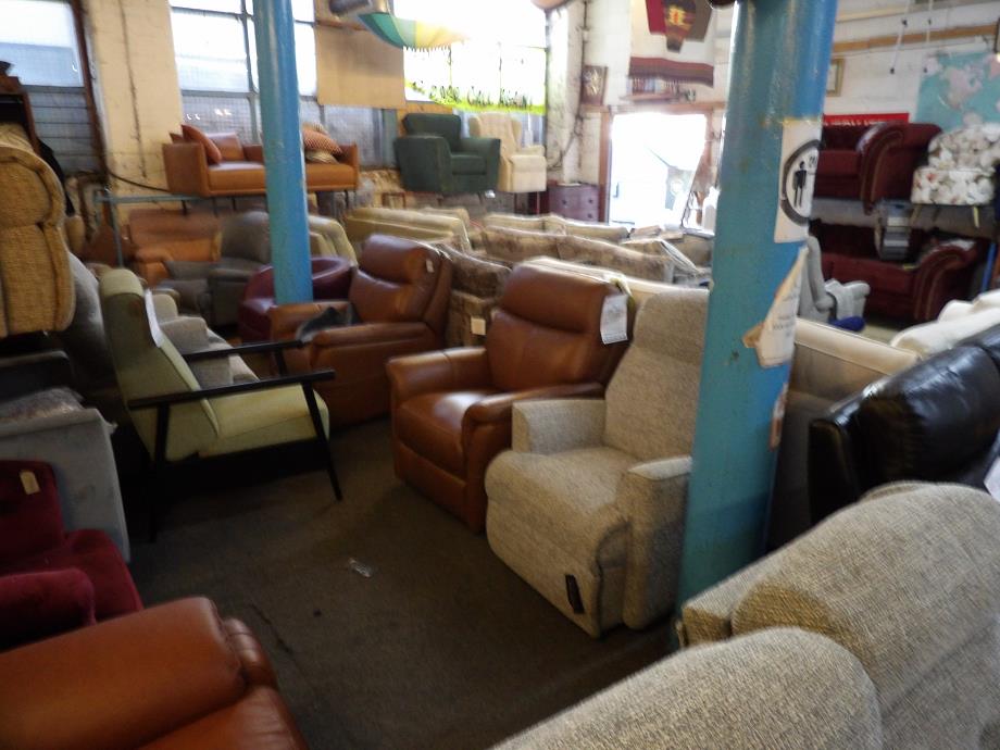 Sofa #5665 at Alec's clearance warehouse, Bolton