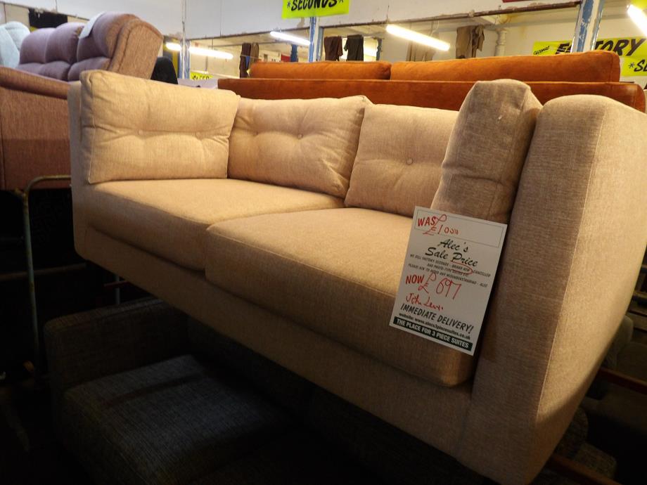 Sofa #5675 at Alec's clearance warehouse, Bolton