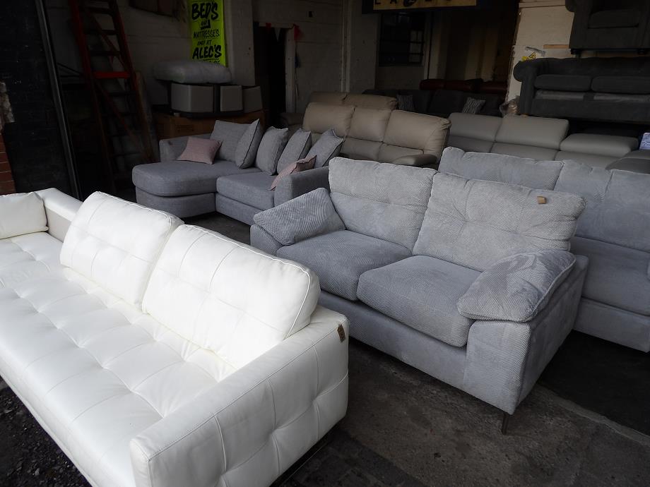 Sofa #5650 at Alec's clearance warehouse, Bolton