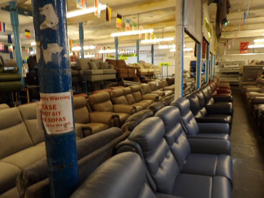 Sofa #5727 at Alec's clearance warehouse, Bolton