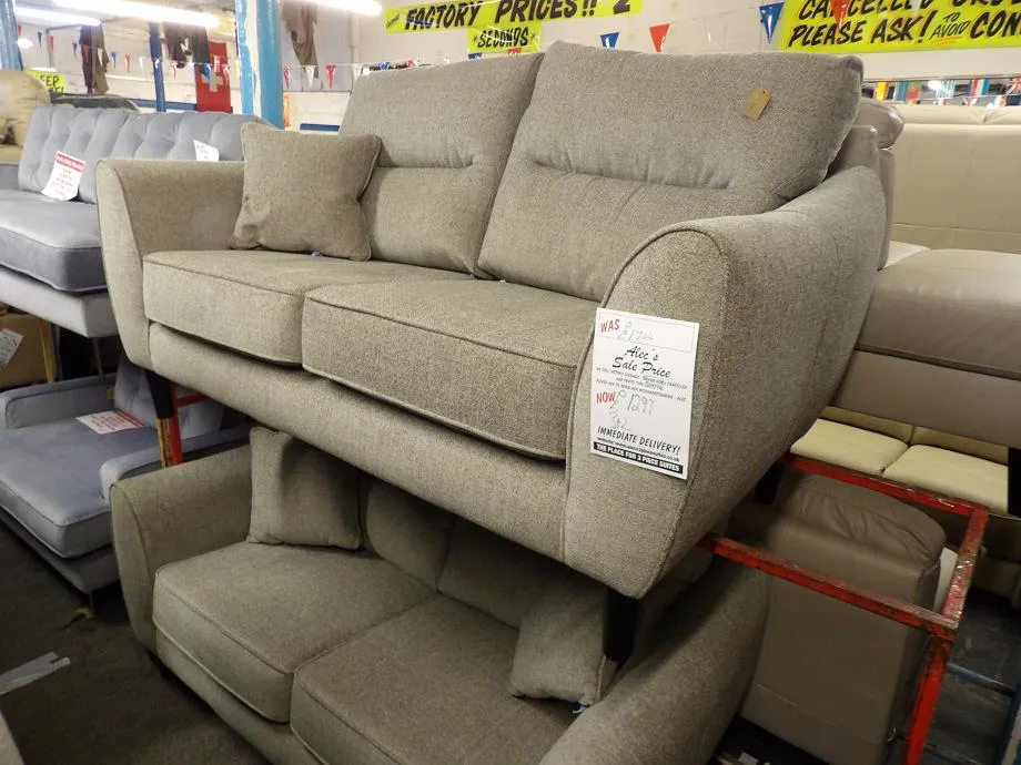 Sofa #5546 at Alec's clearance warehouse, Bolton