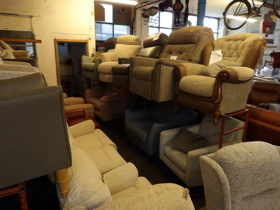 Sofa #5538 at Alec's clearance warehouse, Bolton