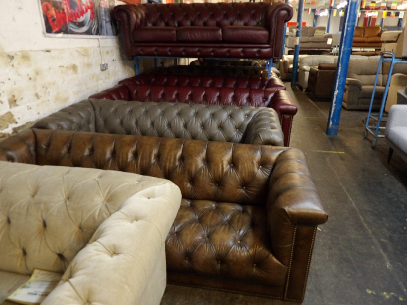 Sofa #1472 at Alec's clearance warehouse, Bolton