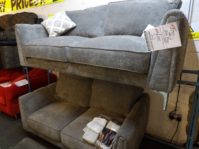 Sofa #1463 at Alec's clearance warehouse, Bolton