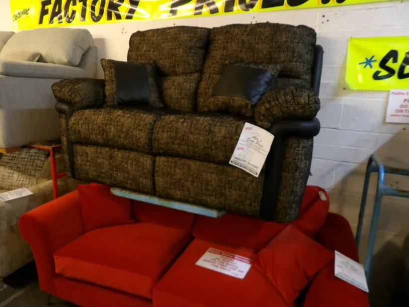 Sofa #4892 at Alec's clearance warehouse, Bolton