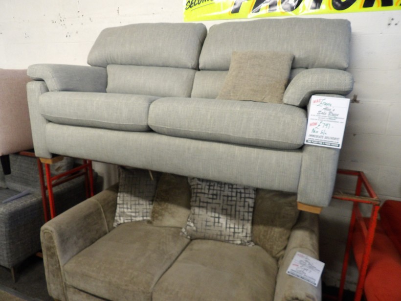 Sofa #1457 at Alec's clearance warehouse, Bolton