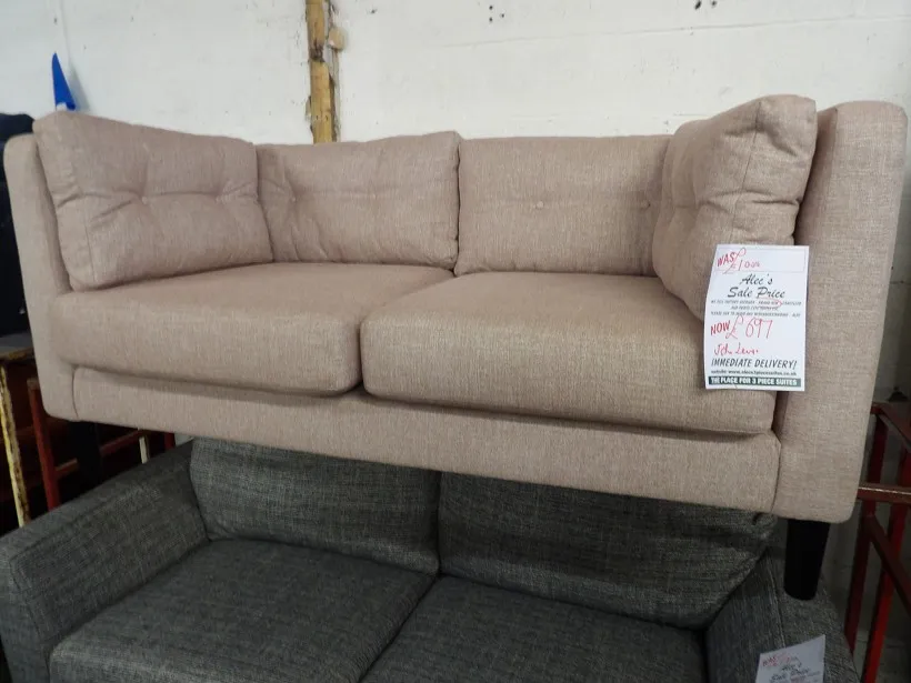 Sofa #4887 at Alec's clearance warehouse, Bolton