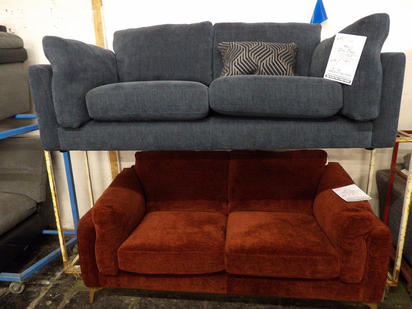 Sofa #1446 at Alec's clearance warehouse, Bolton