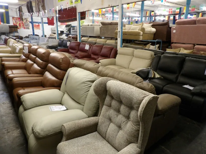 Sofa #4884 at Alec's clearance warehouse, Bolton