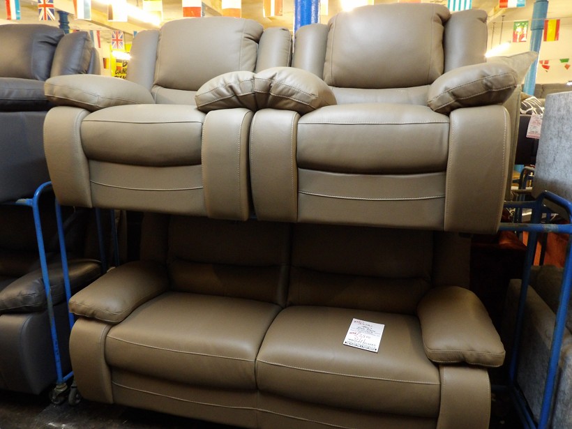 Sofa #1454 at Alec's clearance warehouse, Bolton