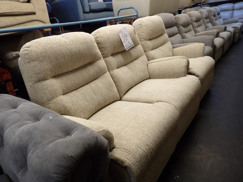 Sofa #1451 at Alec's clearance warehouse, Bolton