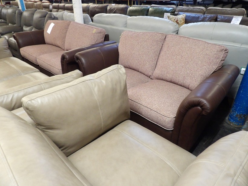 Sofa #1447 at Alec's clearance warehouse, Bolton