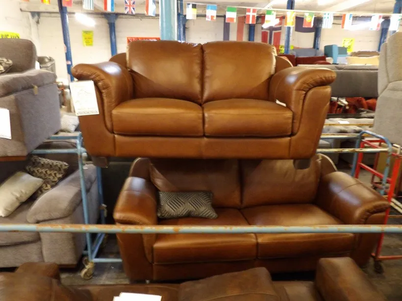 Sofa #4862 at Alec's clearance warehouse, Bolton