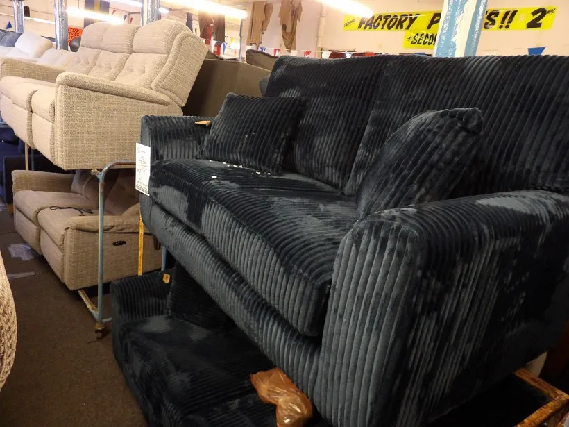 Sofa #4860 at Alec's clearance warehouse, Bolton