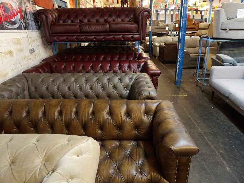 Sofa #1441 at Alec's clearance warehouse, Bolton