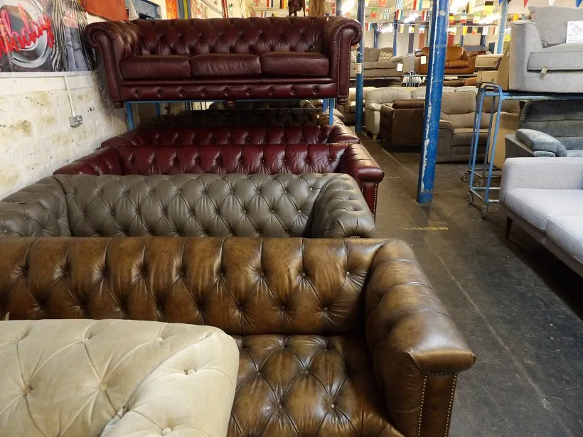 Sofa #4855 at Alec's clearance warehouse, Bolton