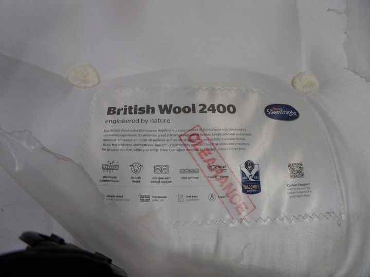 Sofa #2868 at Alec's clearance warehouse, Bolton