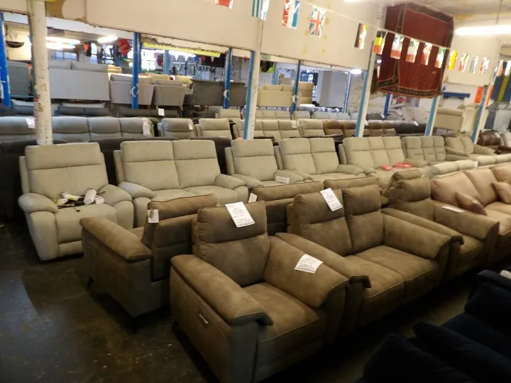 Sofa #2756 at Alec's clearance warehouse, Bolton