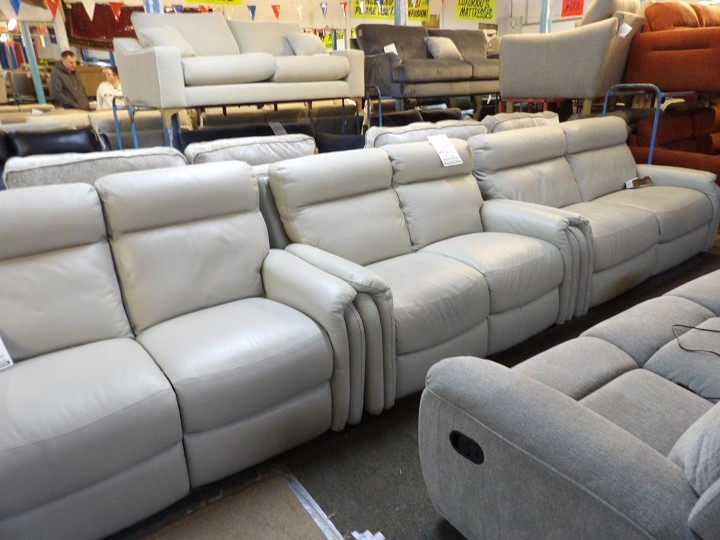 Sofa #2955 at Alec's clearance warehouse, Bolton