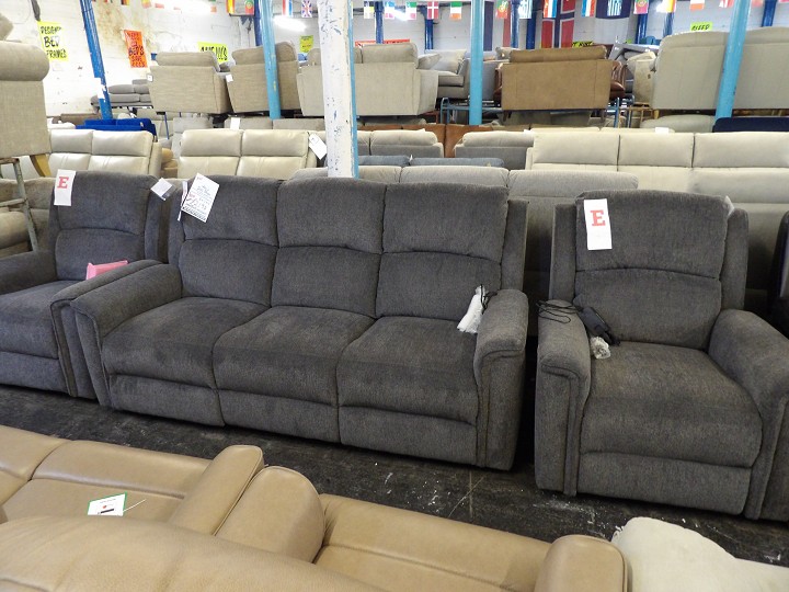 Sofa #2944 at Alec's clearance warehouse, Bolton